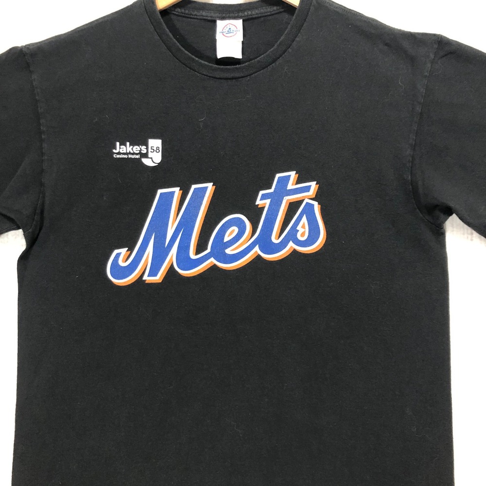 Mets T-Shirt Jake's 58 Casino Hotel Graphic Tee Delta Pro Weight Men's Size L